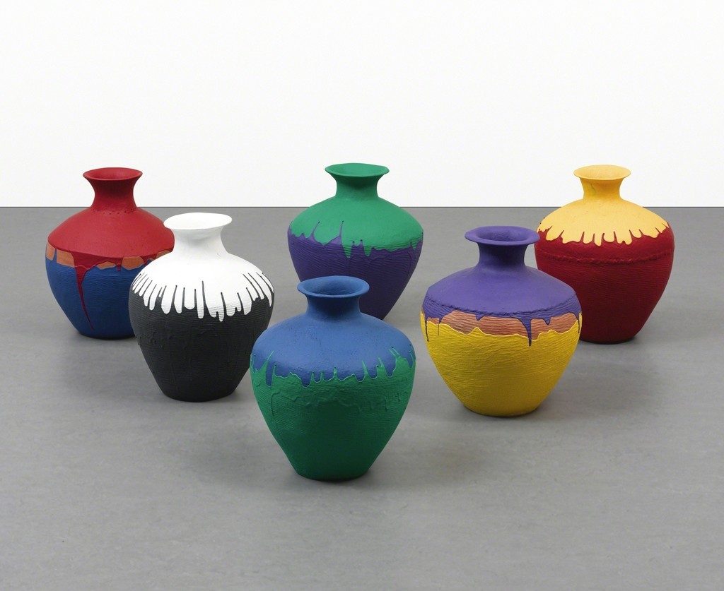 Colored Vases ( ), 2015.   (Ai Weiwei) -   .  