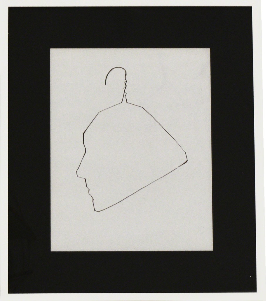 Profile of Ethan Cohen, 1984.   (Ai Weiwei) -   .  