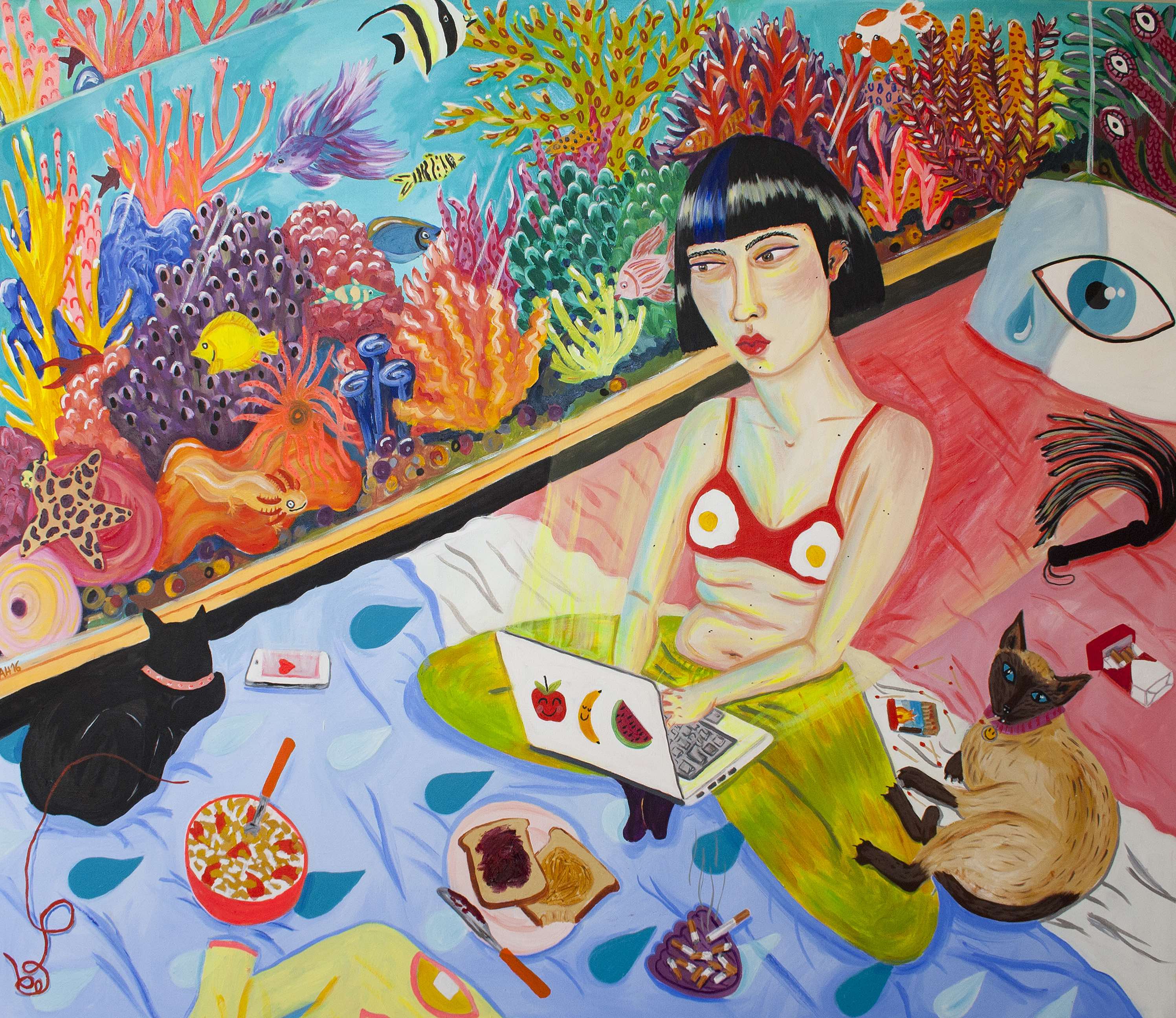 Fishy, 2016. ��������� �������� (Alejandra Hernandez) - ����������� ���������. �������. ����������� ��������. Contemporary Colombian Art