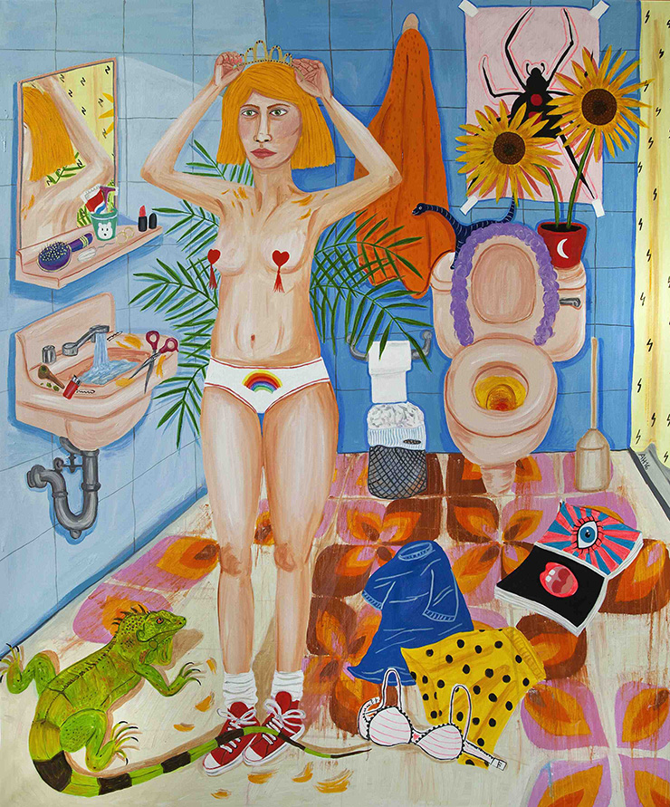 Lizard Queen, 2016. ��������� �������� (Alejandra Hernandez) - ����������� ���������. �������. ����������� ��������. Contemporary Colombian Art