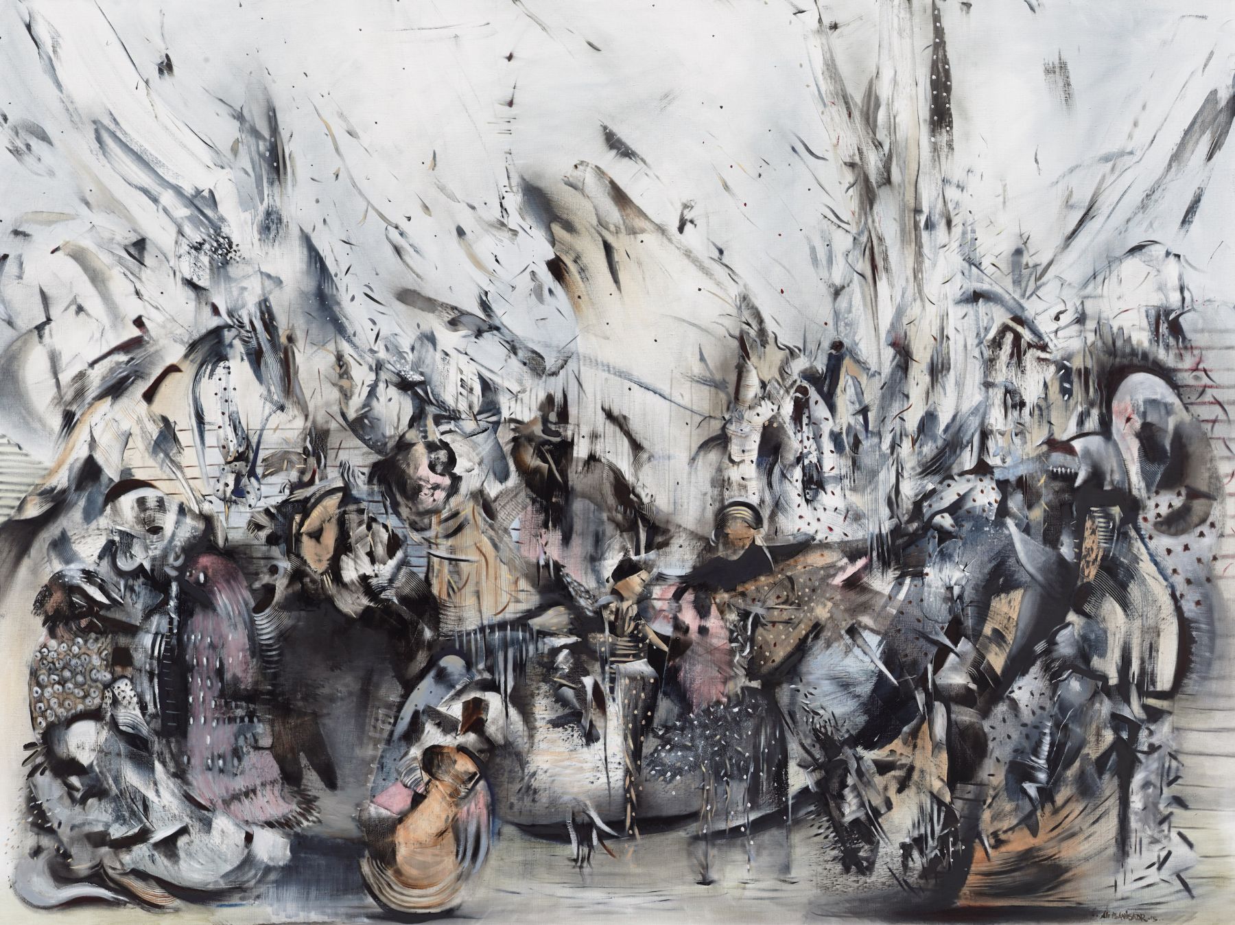 Broken Land ( ), 2015.   (Ali Banisadr) -   .  