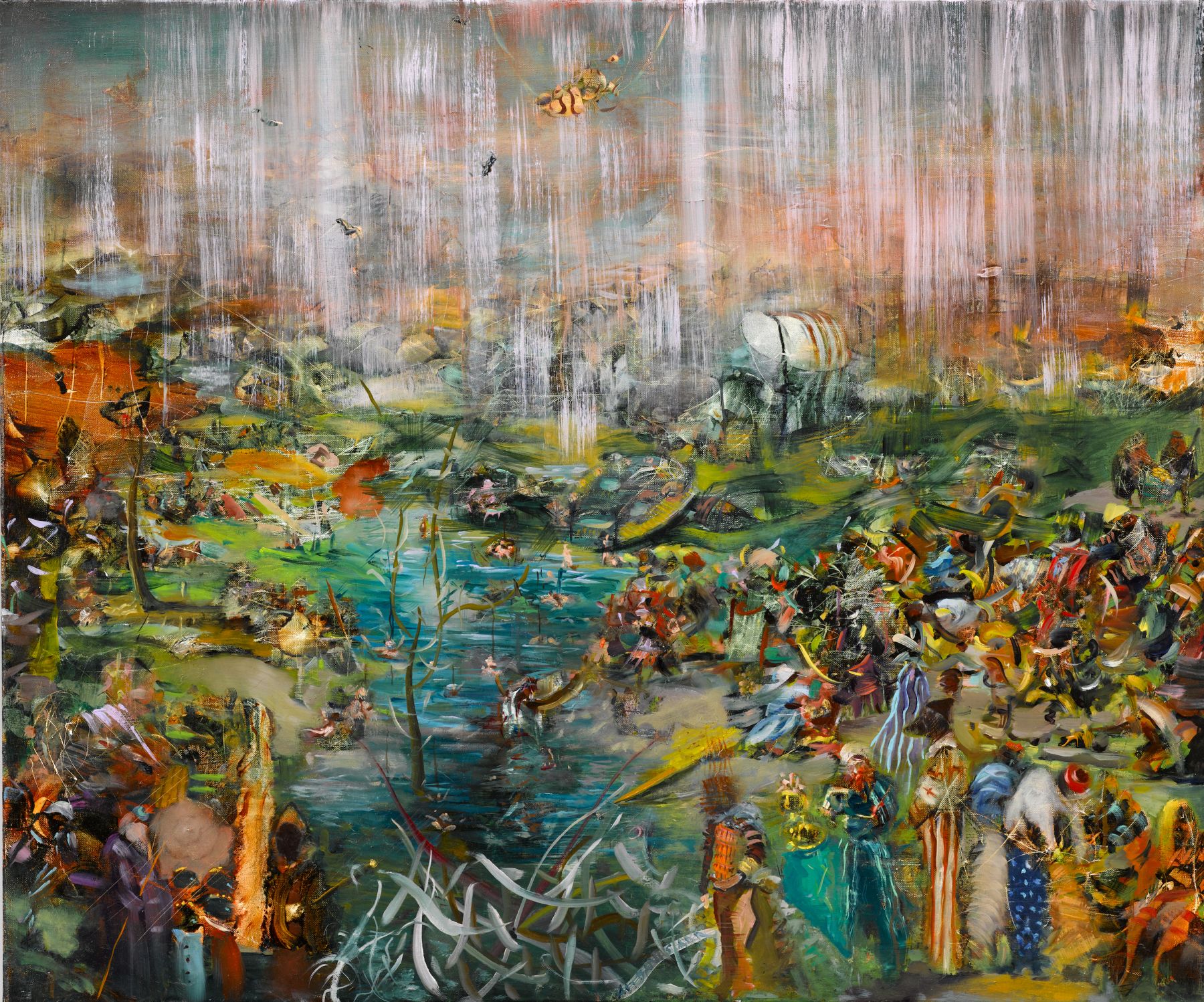 Fishing for Souls (  ), 2009.   (Ali Banisadr) -   .  