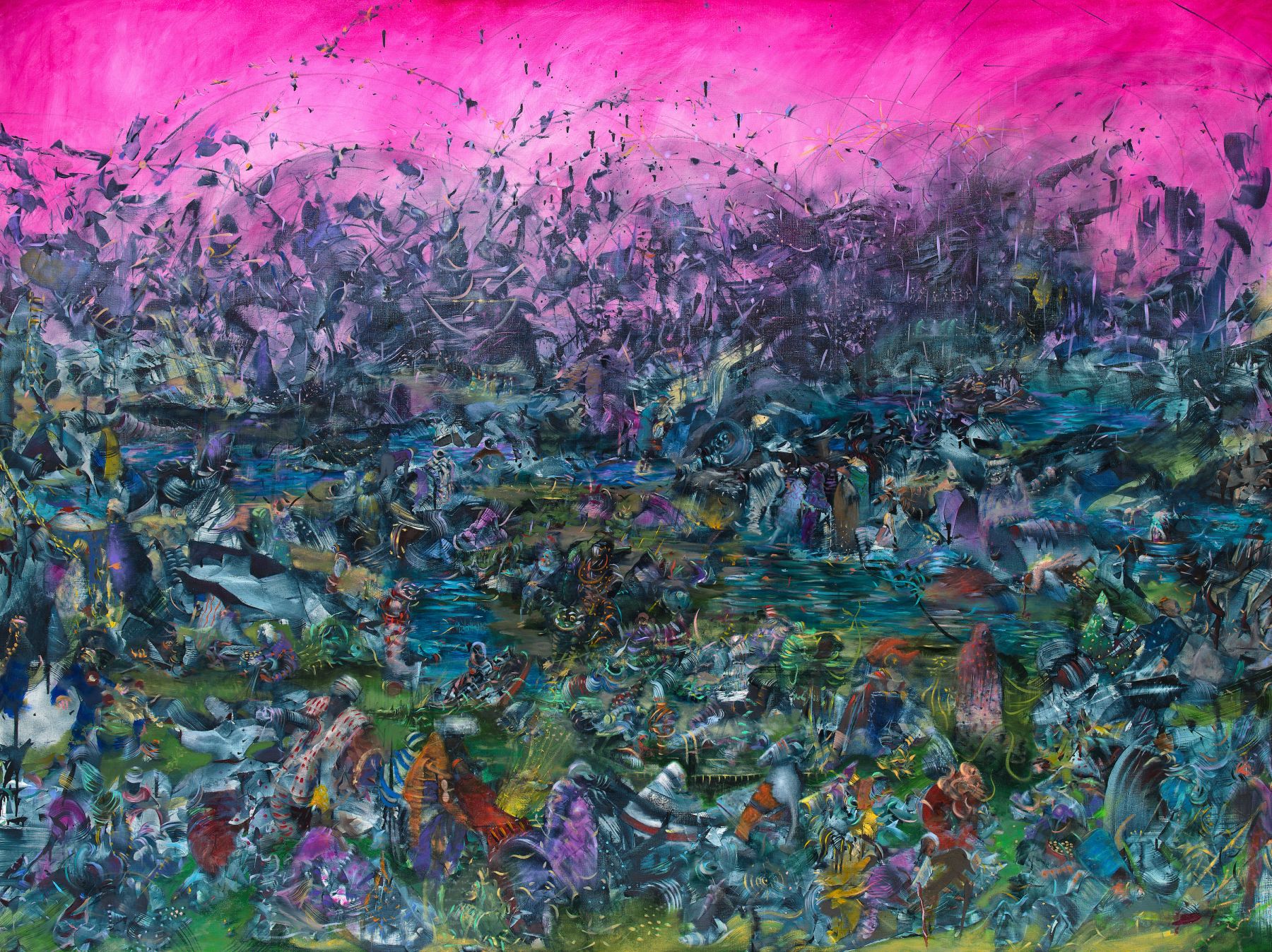 The Marvels of the East, 2011.   (Ali Banisadr) -   .  .  