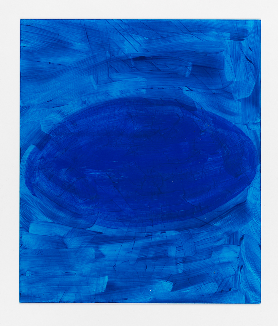 Oval (blue), 2013.   (Andrea Buttner) -  .  .   2017