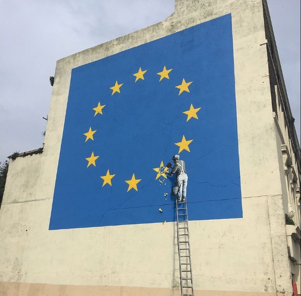  - Banksy. .     .  2017. Brexit