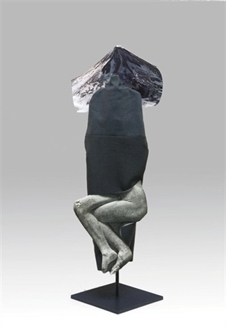 Clouds of stone, a trident with tentacles of viscous lava (������ �����, �������� � ���������� ������ ����), 2009. ������� ������ (Geoffrey Farmer) - ����������� ��������