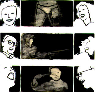 ����������� ���������. ��� ����������, ��� �����������, Ida Applebroog. Triple Triptych