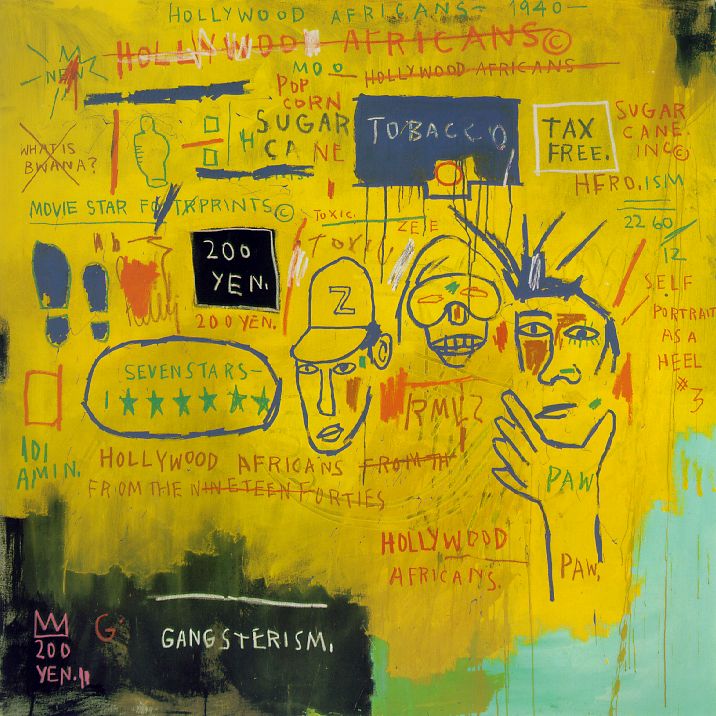 Hollywood african ( ), 1983. -  (Jean-Michel Basquiat) -  . 
