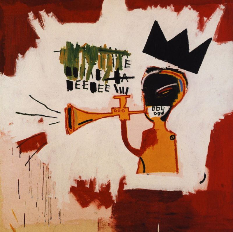 Trumpet (), 1984. -  (Jean-Michel Basquiat) -  . 