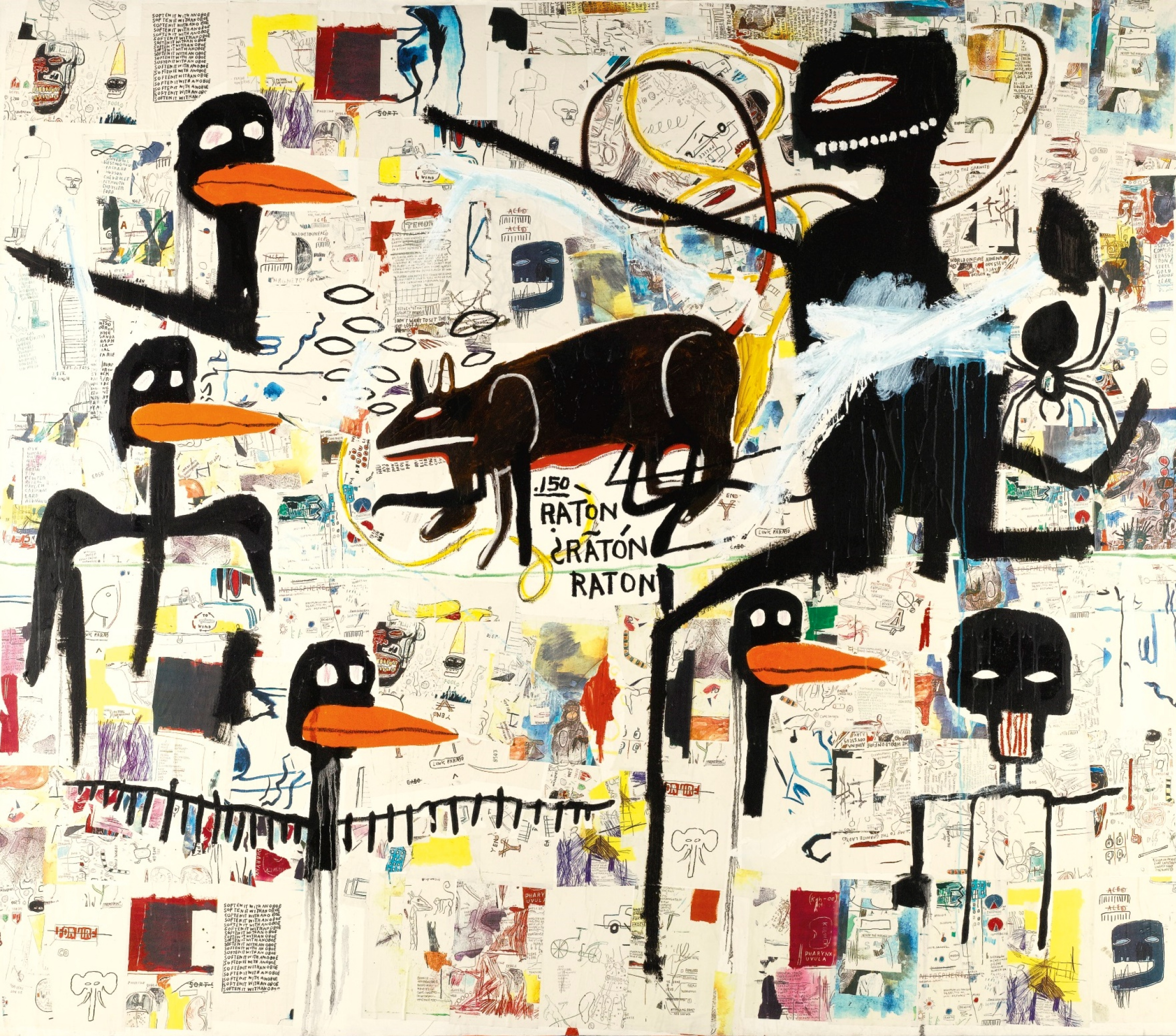 Tenor (), 1985. -  (Jean-Michel Basquiat) -  . 
