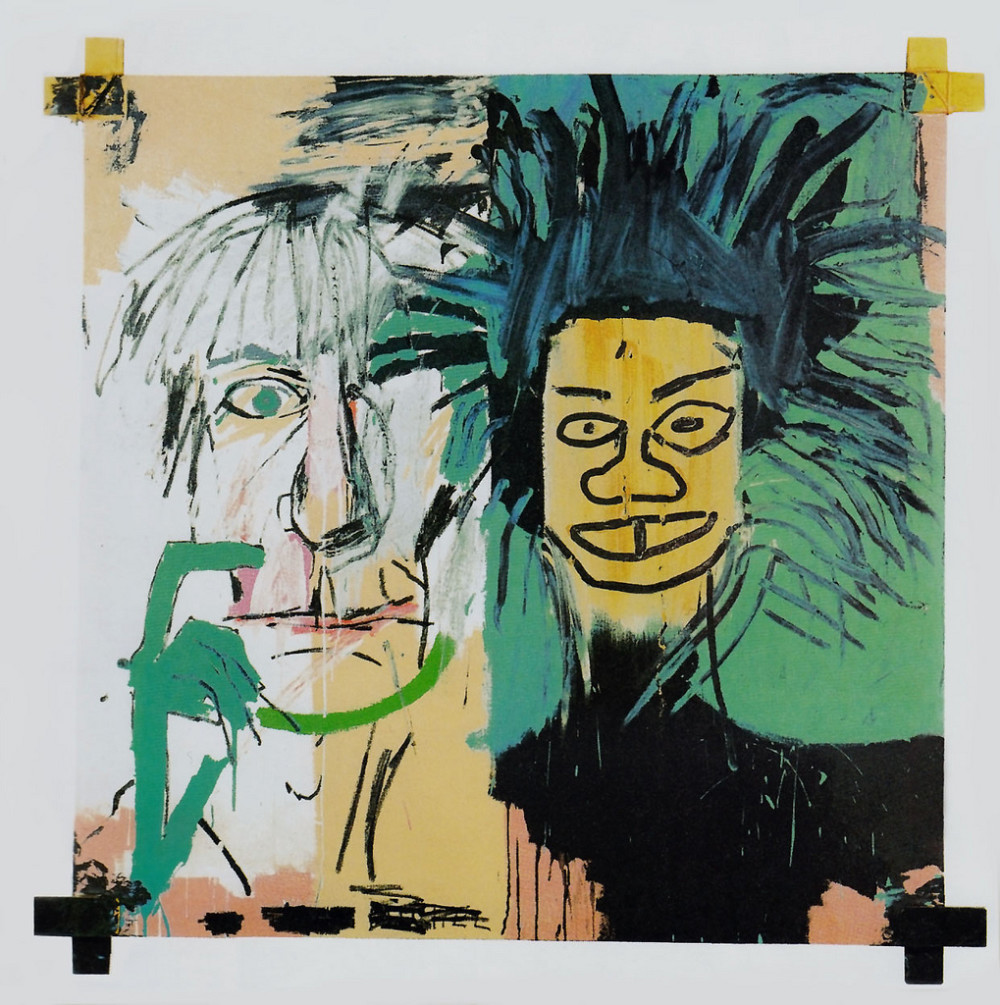 Self-portrait (). -  (Jean-Michel Basquiat) -  . 