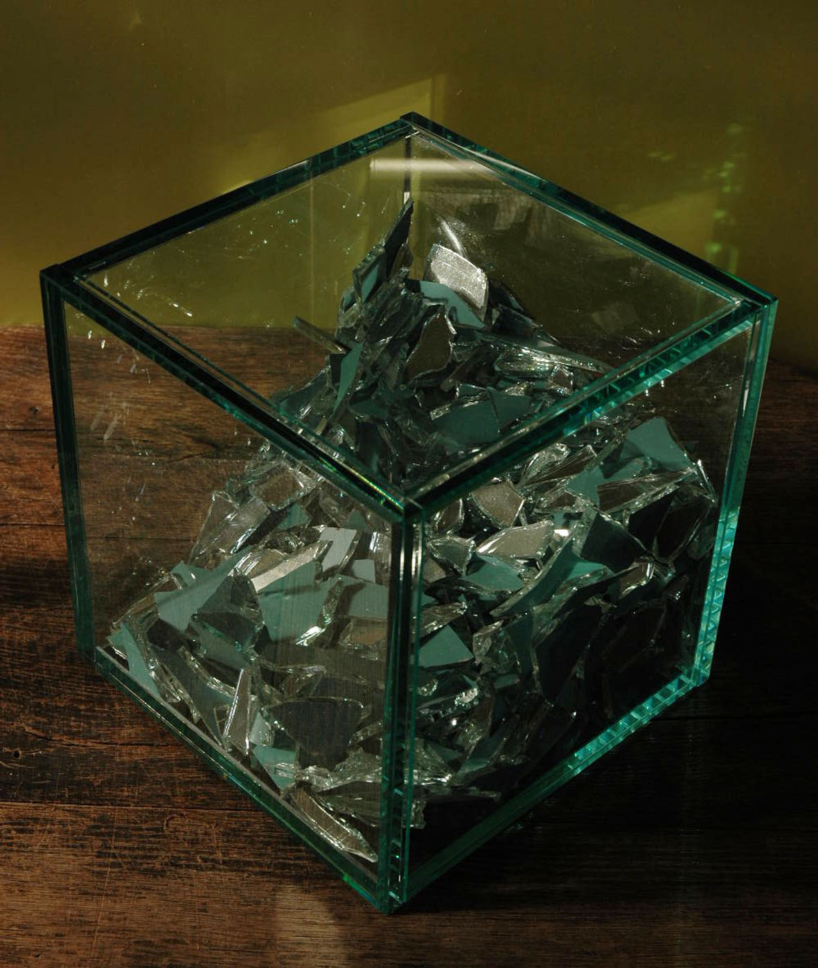   (Kader Attia).  . Untitled (Glass Cube), 2006