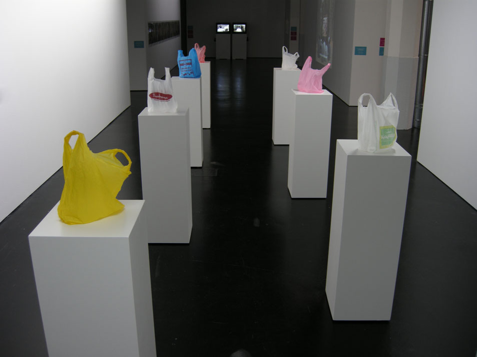   (Kader Attia). Plastic Bags, 2008