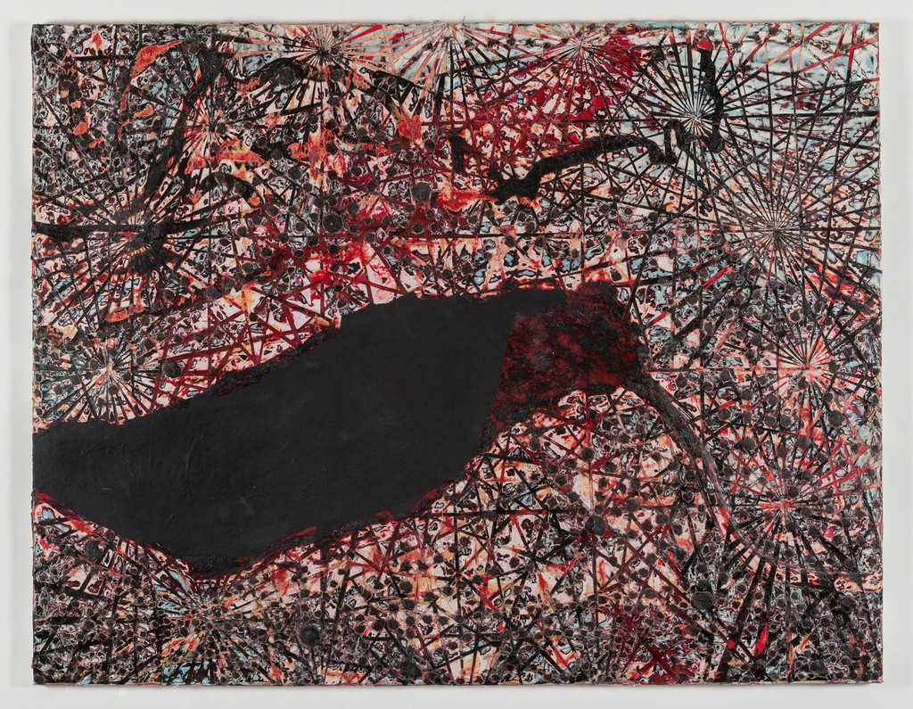Dead Hummingbird, 2015.   (Mark Bradford) -   .   