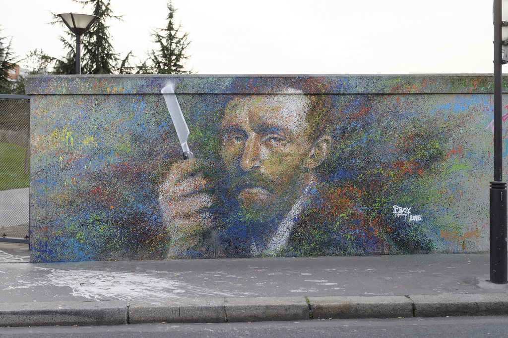 Van Gogh fait le mur?, 2015.  , .   (Pascal Boyart) -   .   