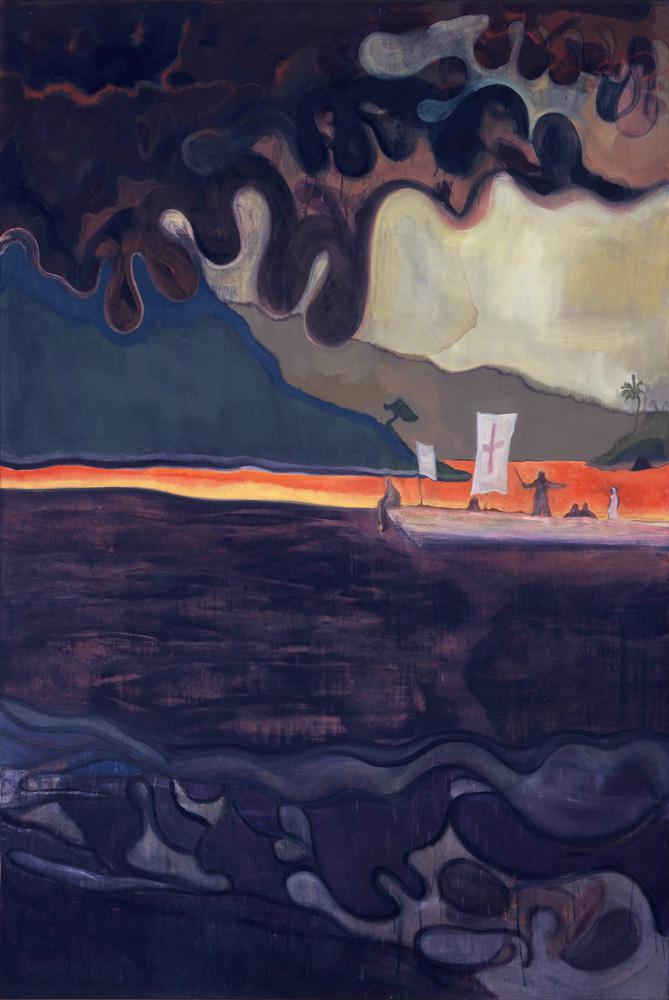 Moruga, 2002-08. ����� ���� (Peter Doig) - ����������� ����������� ��������, �������� ������ ������� 1994. ����������� ��������. Contemporary art, paintings