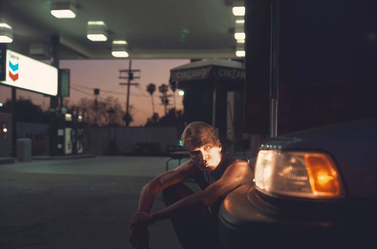 Hustlers (Strangers, 1990-93). �����-����� �� ������ (Philip-Lorca diCorcia) - ������������ ��������. ����������� ��������� ���