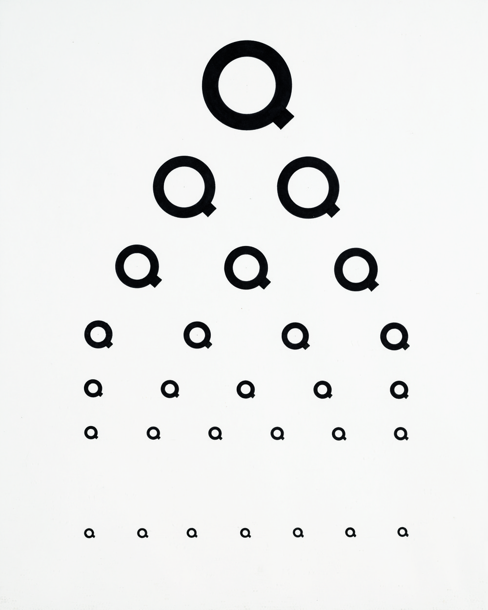 ����� ������� (Tauba Auerbach). ����������� ���������. Eye Exam I, 2004