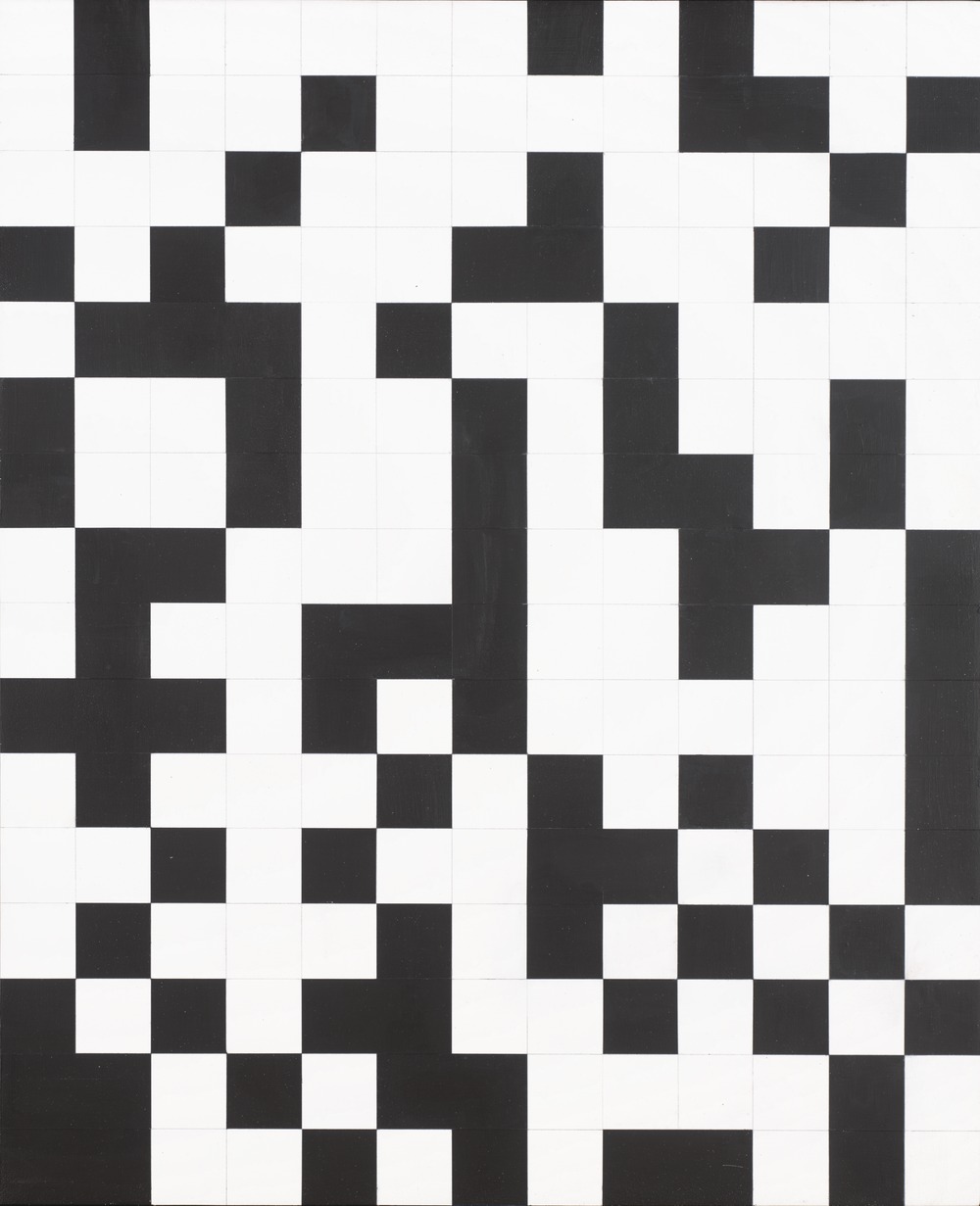 ����� ������� (Tauba Auerbach). ����������� ���������. Binary Uppercase, 2006