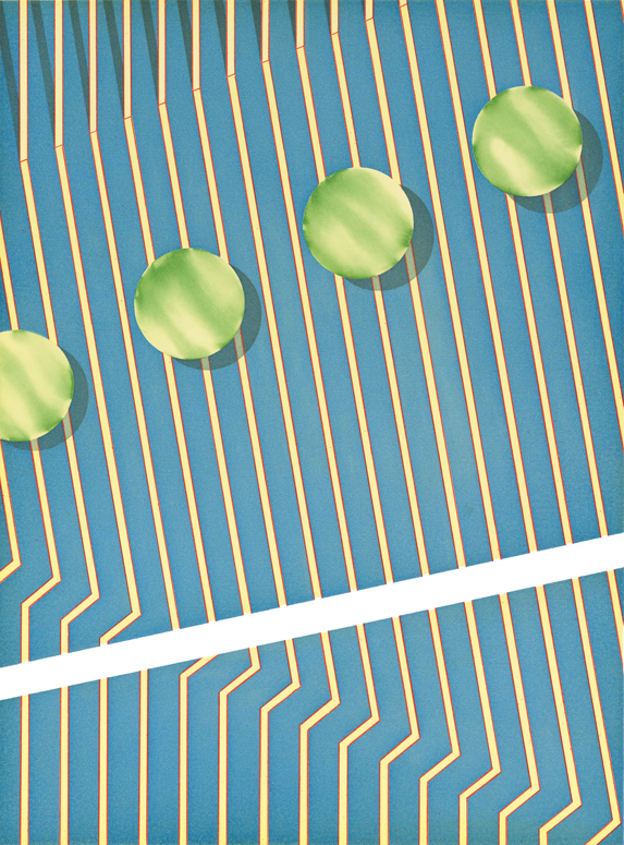 Untitled (Gap), 2015. ����� ���� (Tomma Abts). ����������� ���������. ����������� ��������. ��������������