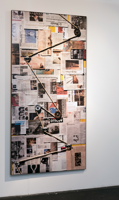 Pulleys (Newspapers, Jan.�May 2016), 2016. �������� ������� (Vittorio Santoro) - ����������� ��������, �������� ������ ������� ������ 2017. ����������� ��������� �������. Contemporary French Art