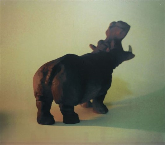 -. Sans titre (Hippopotame), 1999.   (Xavier Veilhan) -   .   